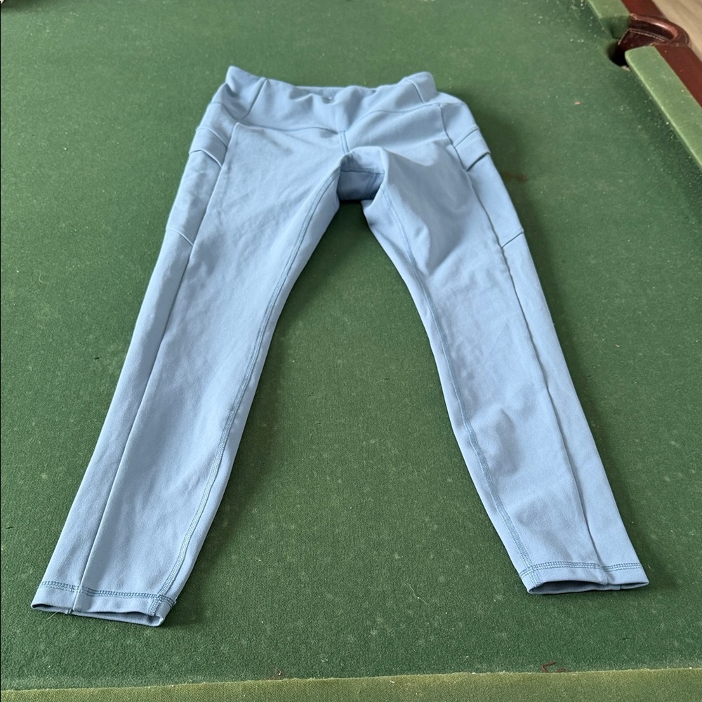Avalanche Light‎ Blue Leggings.   CAJA. #.  4